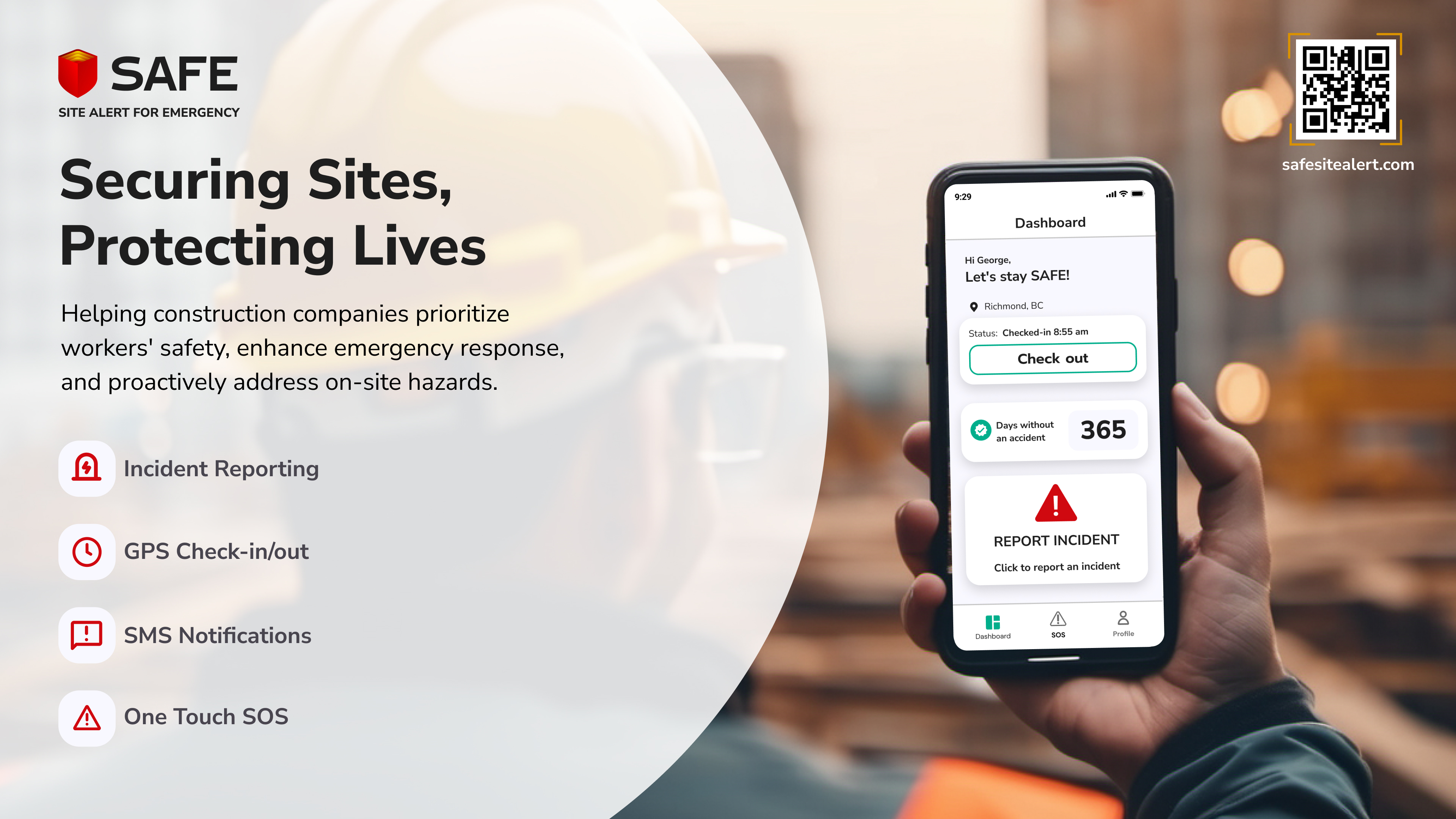 Safe At SAFE - Site Alert For Emergency | Rajat Chauhan